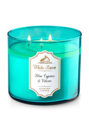 Blue Cypress & Vetiver Candle ($25)