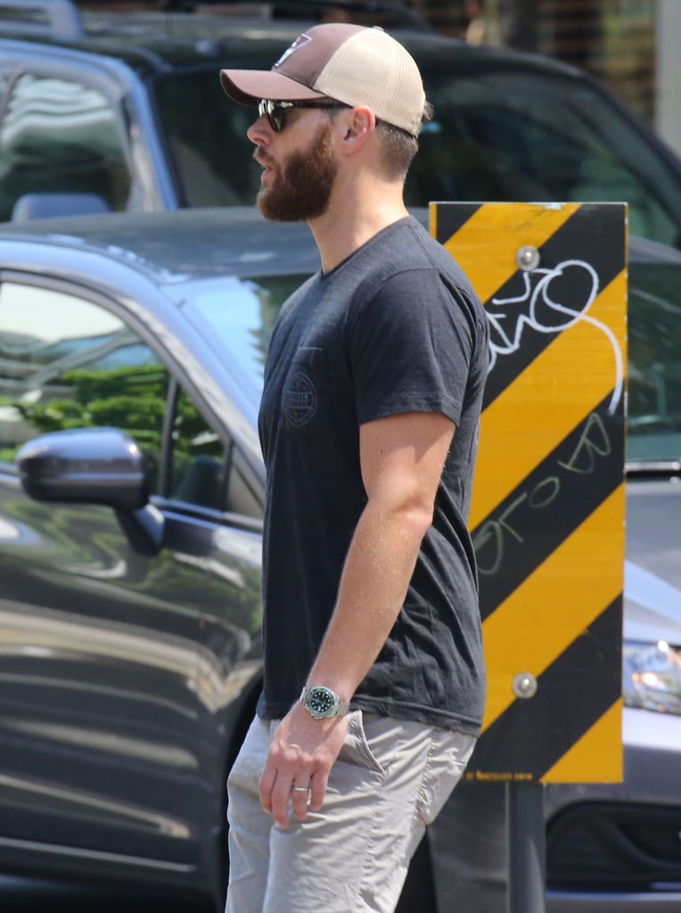 Jensen Ackles With a Beard in Vancouver