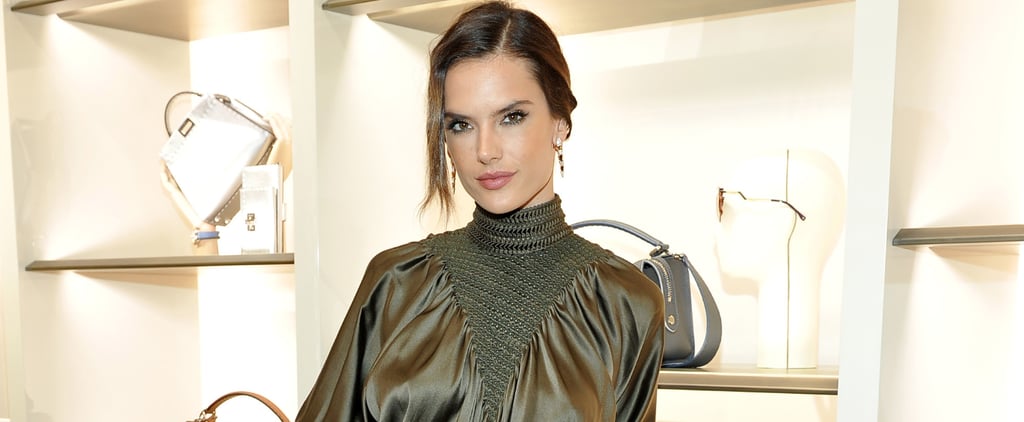 Alessandra Ambrosio Wears Fendi Romper