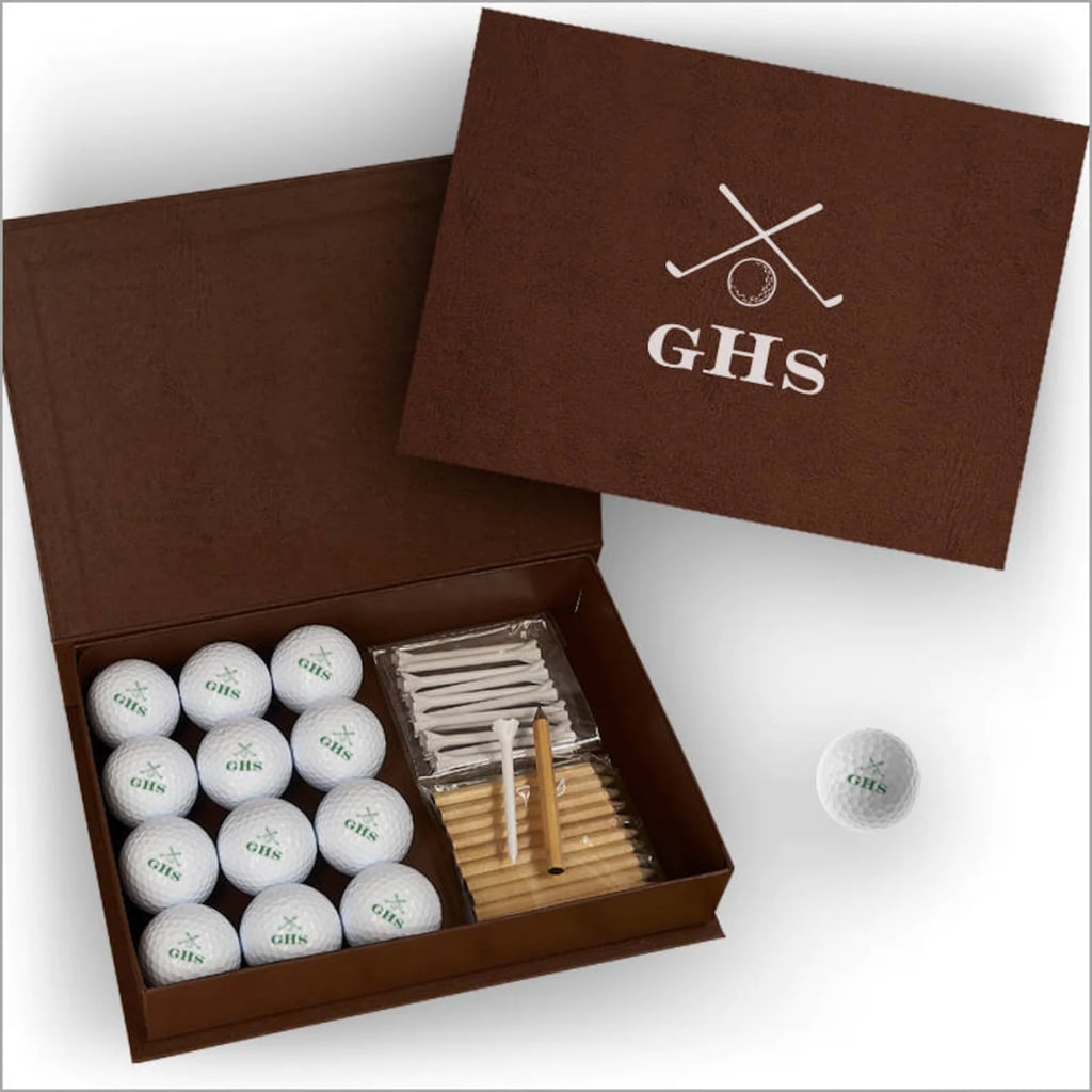 A Practical and Thoughtful Gift: Personalized Golf Balls With Display Case