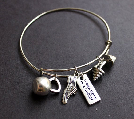 Fitness Charm Bracelet