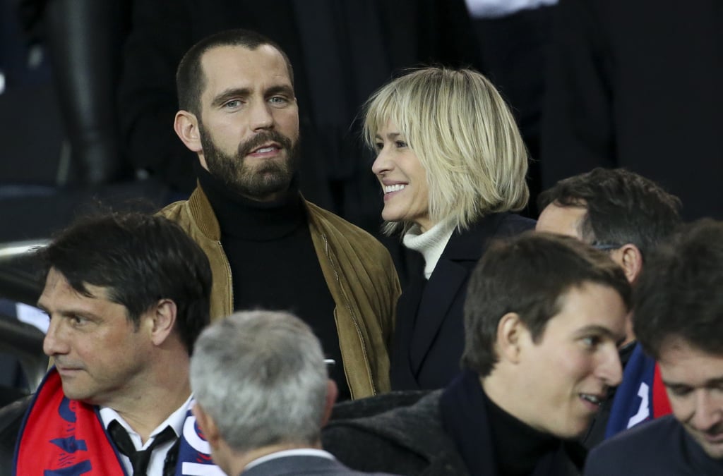 Robin Wright and Clement Giraudet