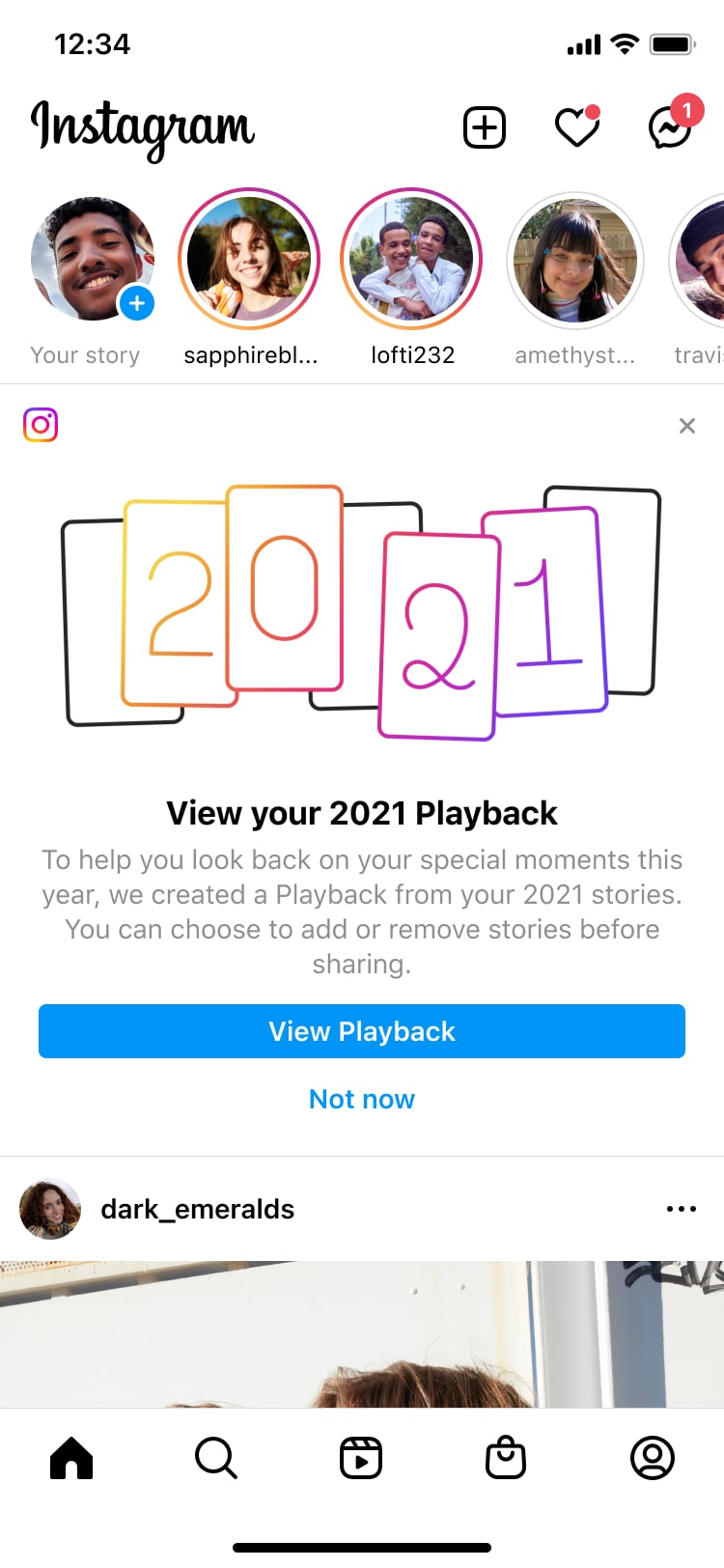 Instagram Rilis Fitur "2021 Playback" Sebagai Pesaing "Spotify Wrapped"