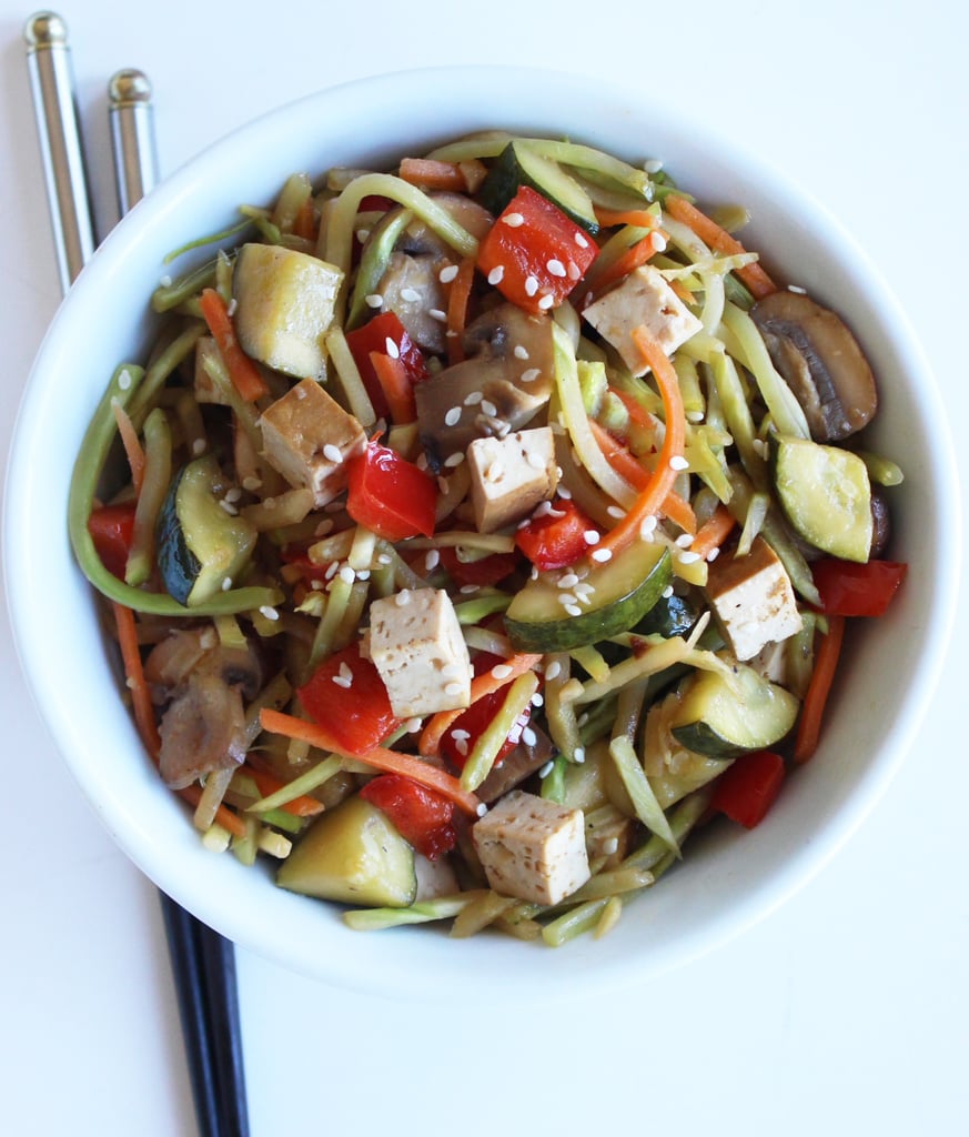 Broccoli Slaw Stir-Fry | Healthy Recipes Under 500 Calories | POPSUGAR Fitness Photo 6