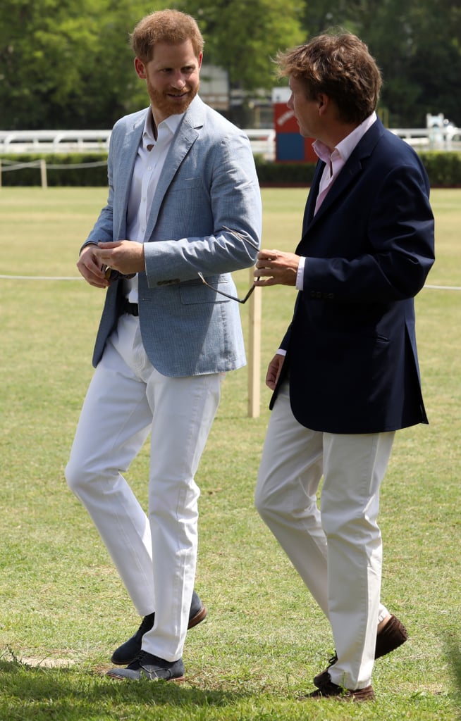 Prince Harry at Charity Polo Match in Rome May 2019