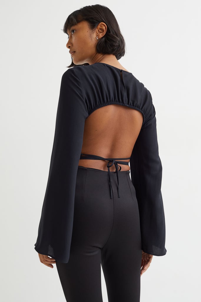 Look Back at It: Tie-detail Top