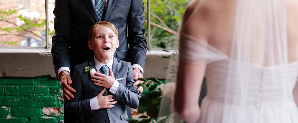 Sweet Photos of a Bride Giving Her New Stepson Wedding Ring