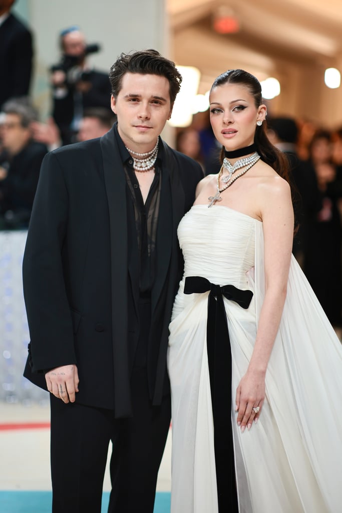 Brooklyn Peltz Beckham and Nicola Peltz Beckham at the 2023 Met Gala