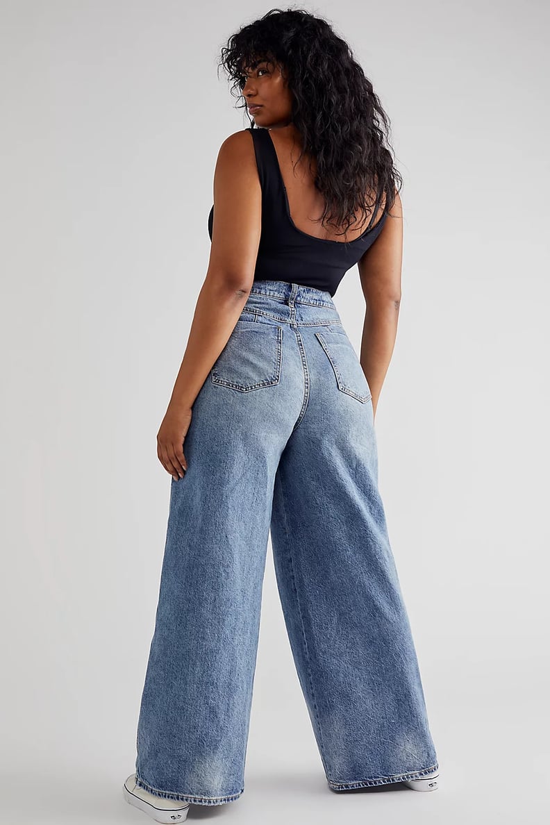 Jeans Made For People With Curves: We The Free CRVY Gia Wide-Leg Jeans