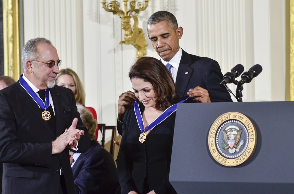 Gloria and Emilio Estefan Receive US Medal of Freedom