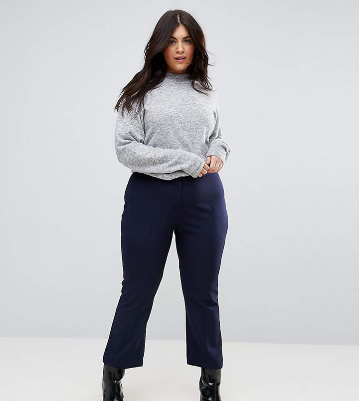 Simuler Kontur Ministerium Asos Tailored Slim Kick Flare Pants | You Probably Thought These Work Pants  Were Outdated, but Angelina Jolie's Bringing 'Em Back | POPSUGAR Fashion  Photo 15