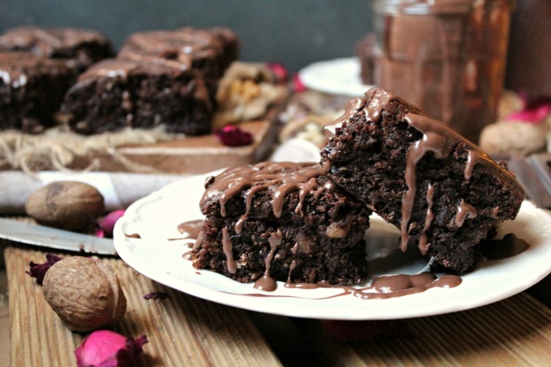 Triple Chocolate Zucchini Brownies