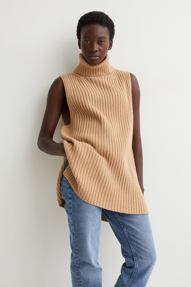 A Versatile Layer: Turtleneck Sweater Vest