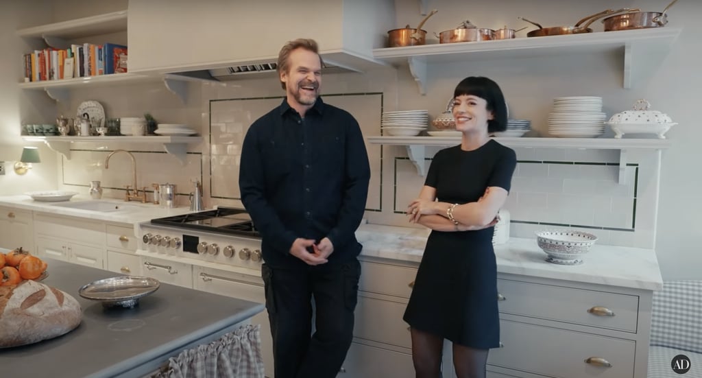 David Harbour and Lily Allen's Home Tour Video