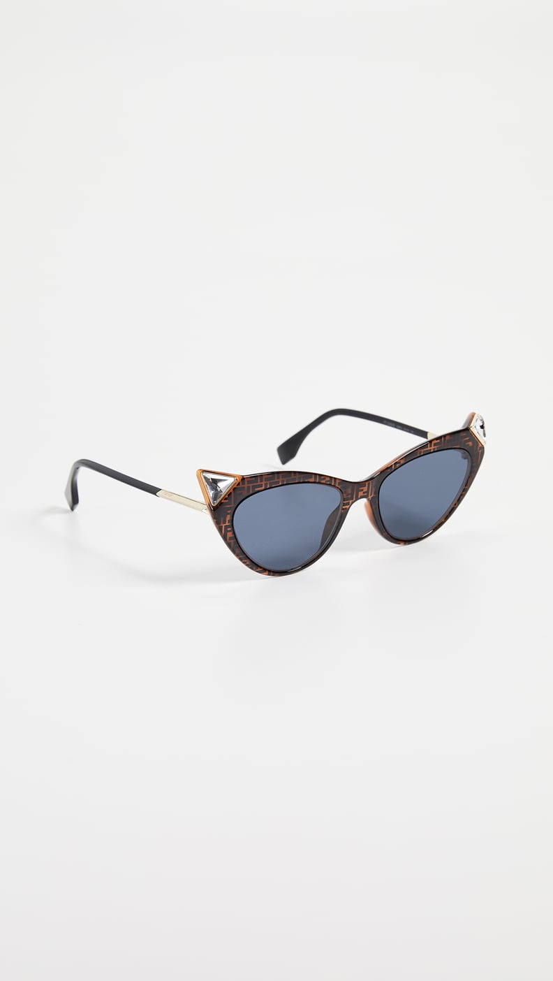 Fendi Logo Cat-Eye Sunglasses