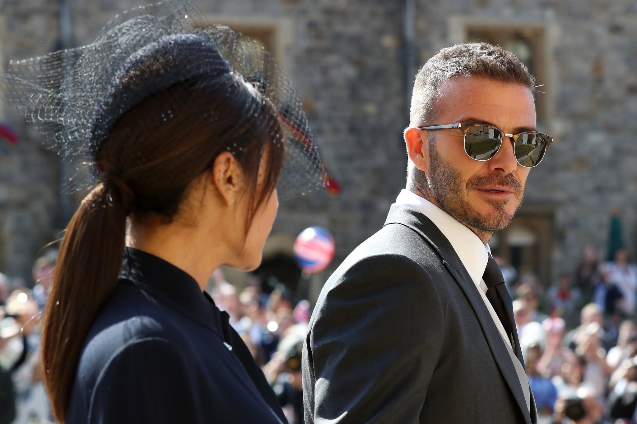 David Beckham At Royal Wedding 18 Pictures Popsugar Celebrity