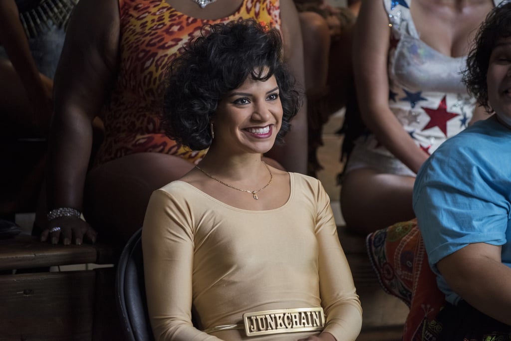 Shakira Barrera as Yolanda "Junkchain" Rivas | GLOW TV Show Cast in