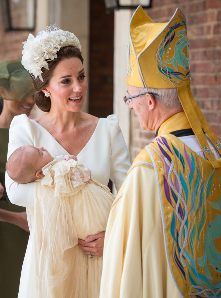 Kate Middleton's White Coat Dress Prince Louis's Christening