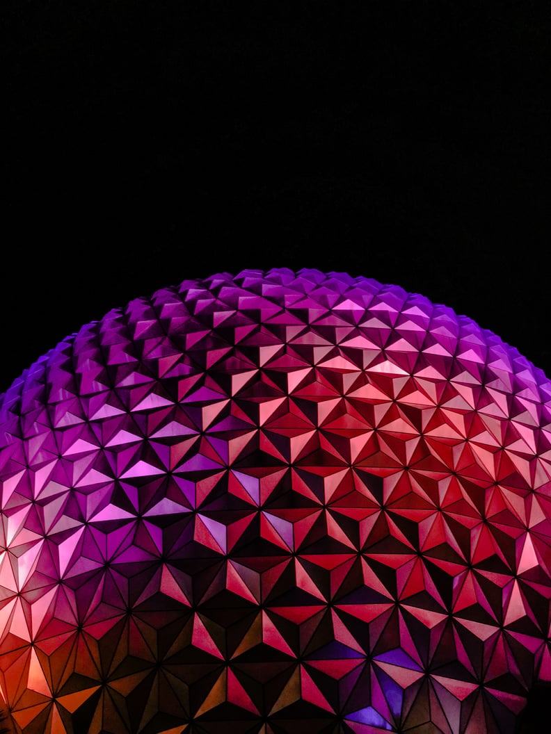 Disney iPhone Wallpaper: Epcot's Spaceship Earth