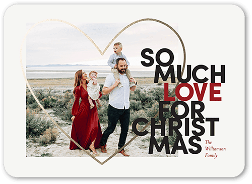 Bountiful Love Holiday Card from tinyprints ($2-$3 per card)