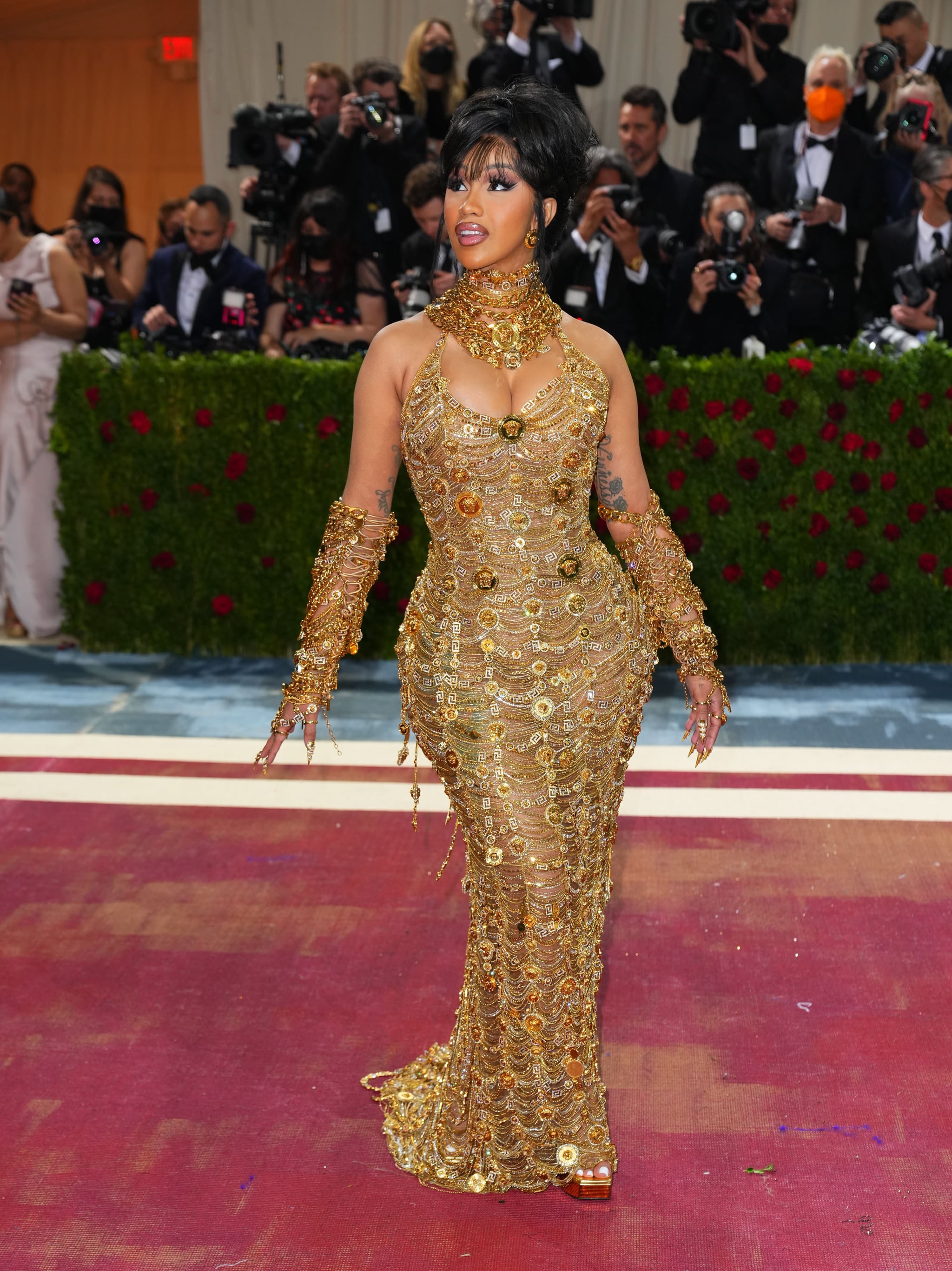 NEW YORK, NEW YORK - MAY 02: Cardi B attends The 2022 Met Gala Celebrating 