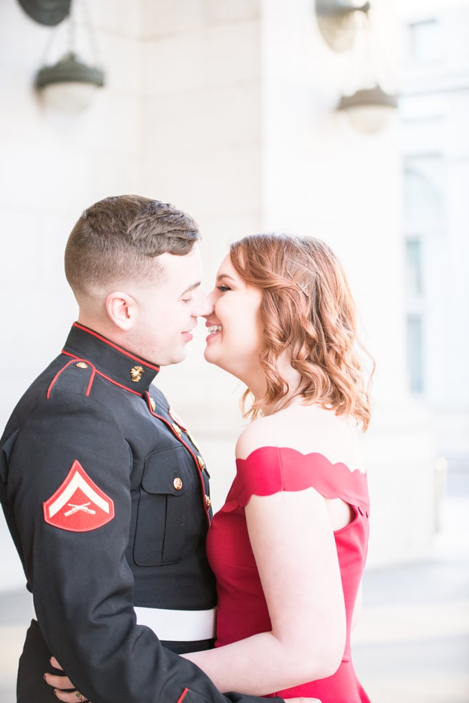 Military Couple Engagement Session in Washington DC