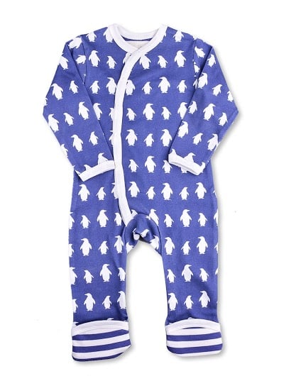 Penguin Kimono Romper