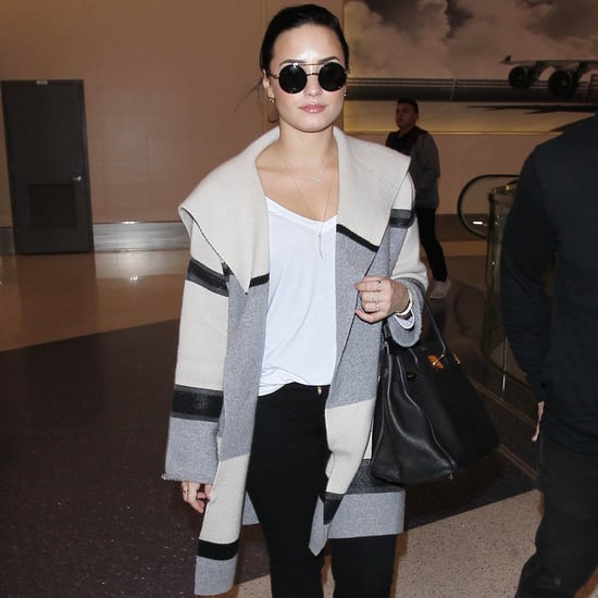 Demi Lovato Wears Must-Have Travel Cardigan