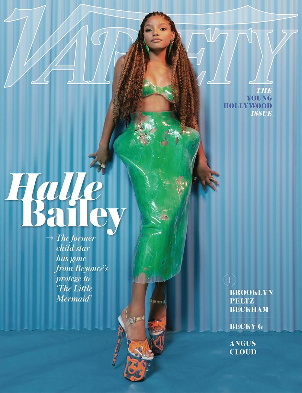 Halle Bailey's Variety Cover Look Nods to The Little Mermaid | POPSUGAR  Fashion