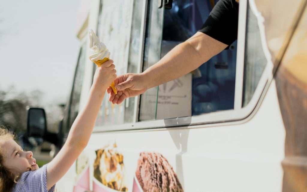 Find an ice cream truck.