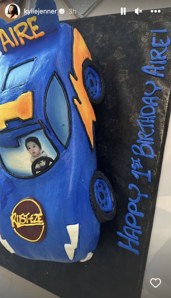 Kylie Jenner's Race Car Party For Aire's First Birthday