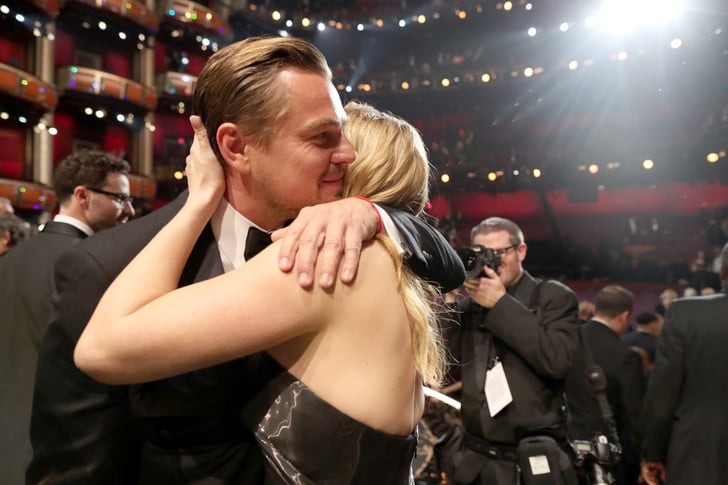 Leonardo Dicaprio And Kate Winslet At The Oscars 2016 Popsugar Celebrity