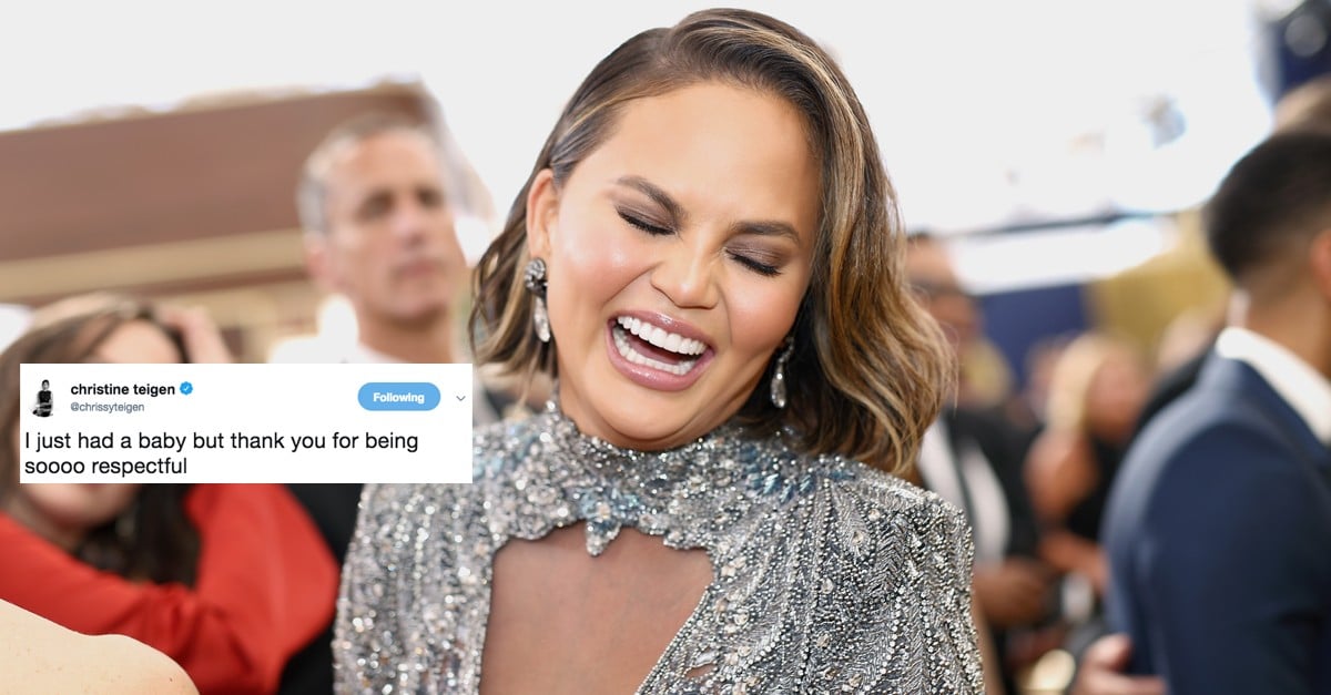 Chrissy Teigen Responds to BodyShaming Tweet During Emmys PS Family