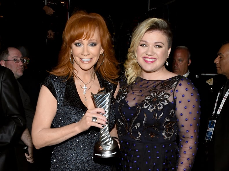 Reba McEntire and Kelly Clarkson