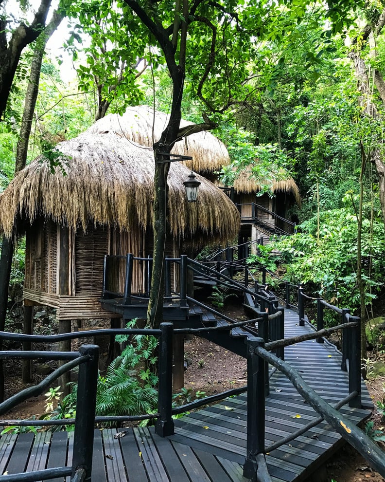 Go to the Rainforest Spa Hideaway at Sugar Beach