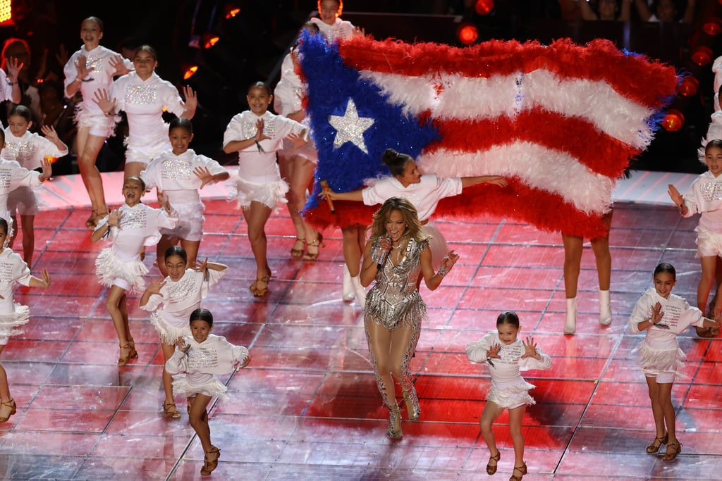 See All of Jennifer Lopez's Super Bowl Halftime Show Outfits