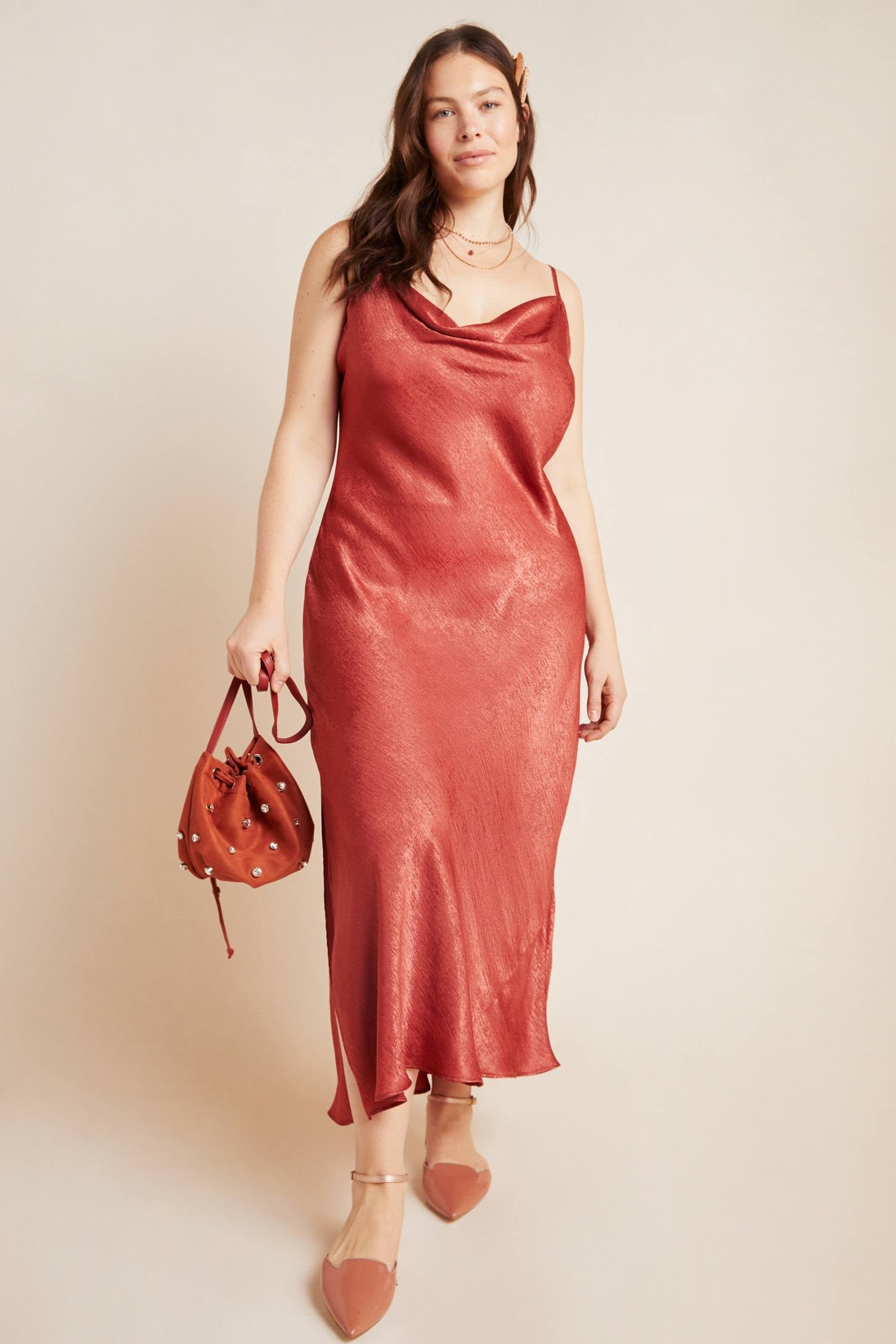 wedding guest slip dress