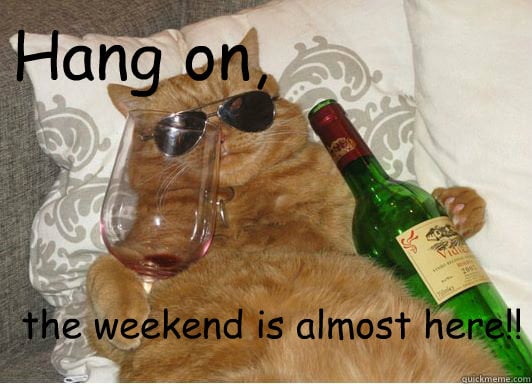 Wine is there for you when you have a tough day.
