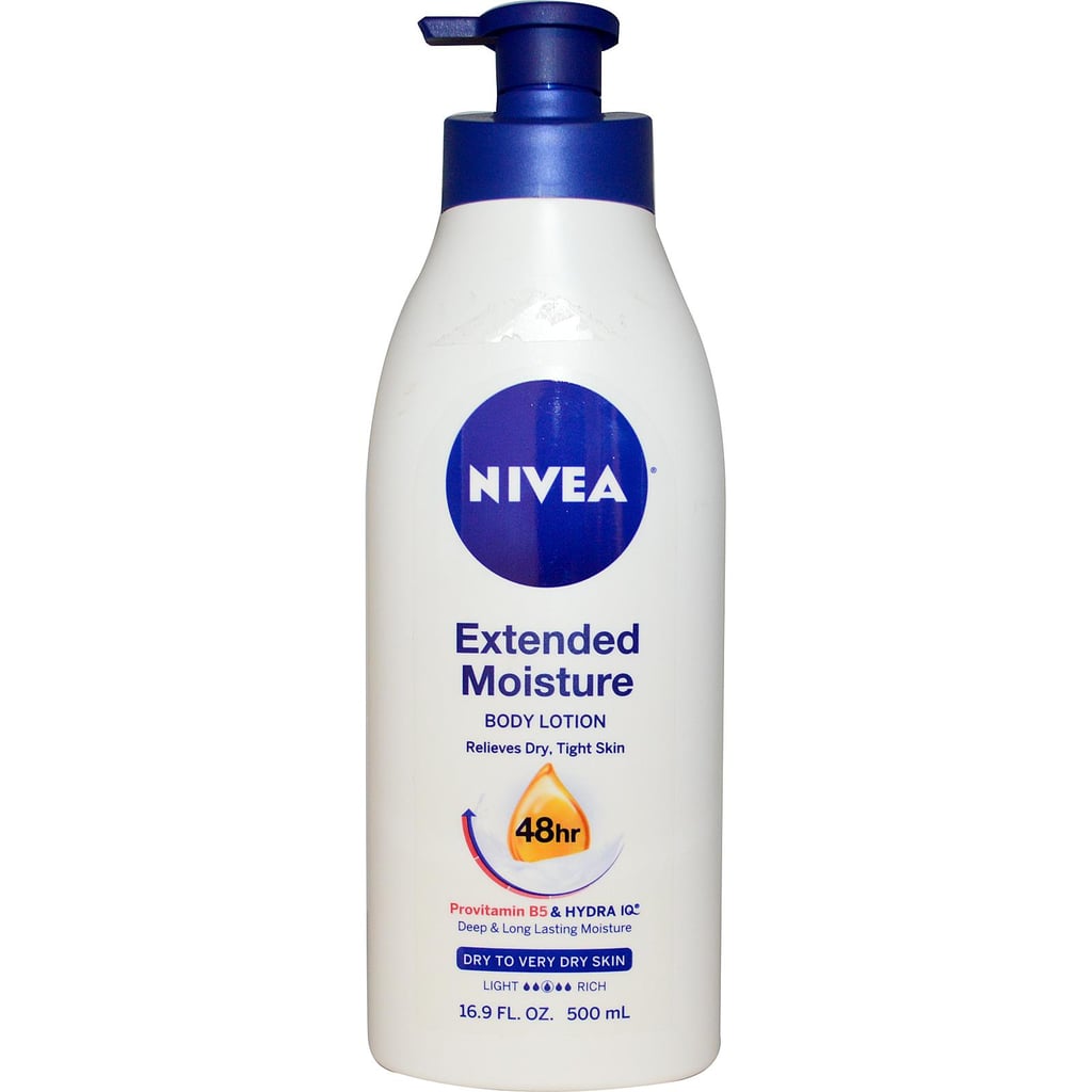 Nivea Extended Moisture ($8) is perfect for the busy girl. Swipe it on, and watch your skin stay smooth for 48 hours!