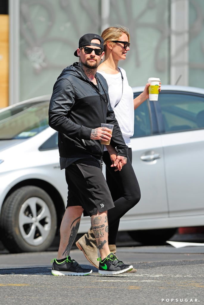 Cameron Diaz and Benji Madden Holding Hands | Pictures