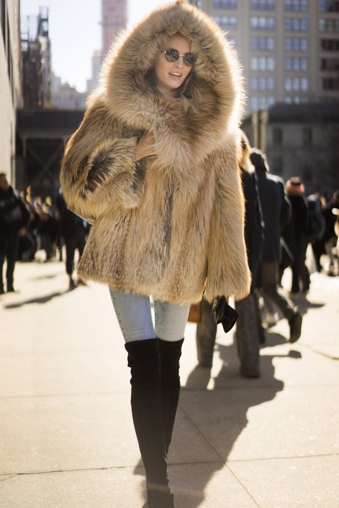 Street Style Stars at New York Fashion Week Fall 2015 | POPSUGAR Fashion