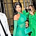 Cardi B Wears a Sheer Green Dress to MTV VMAs Afterparty