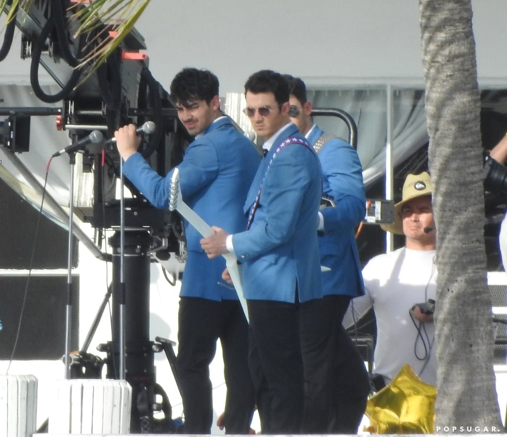 Jonas Brothers, Sophie Turner, Priyanka Chopra Miami Photos