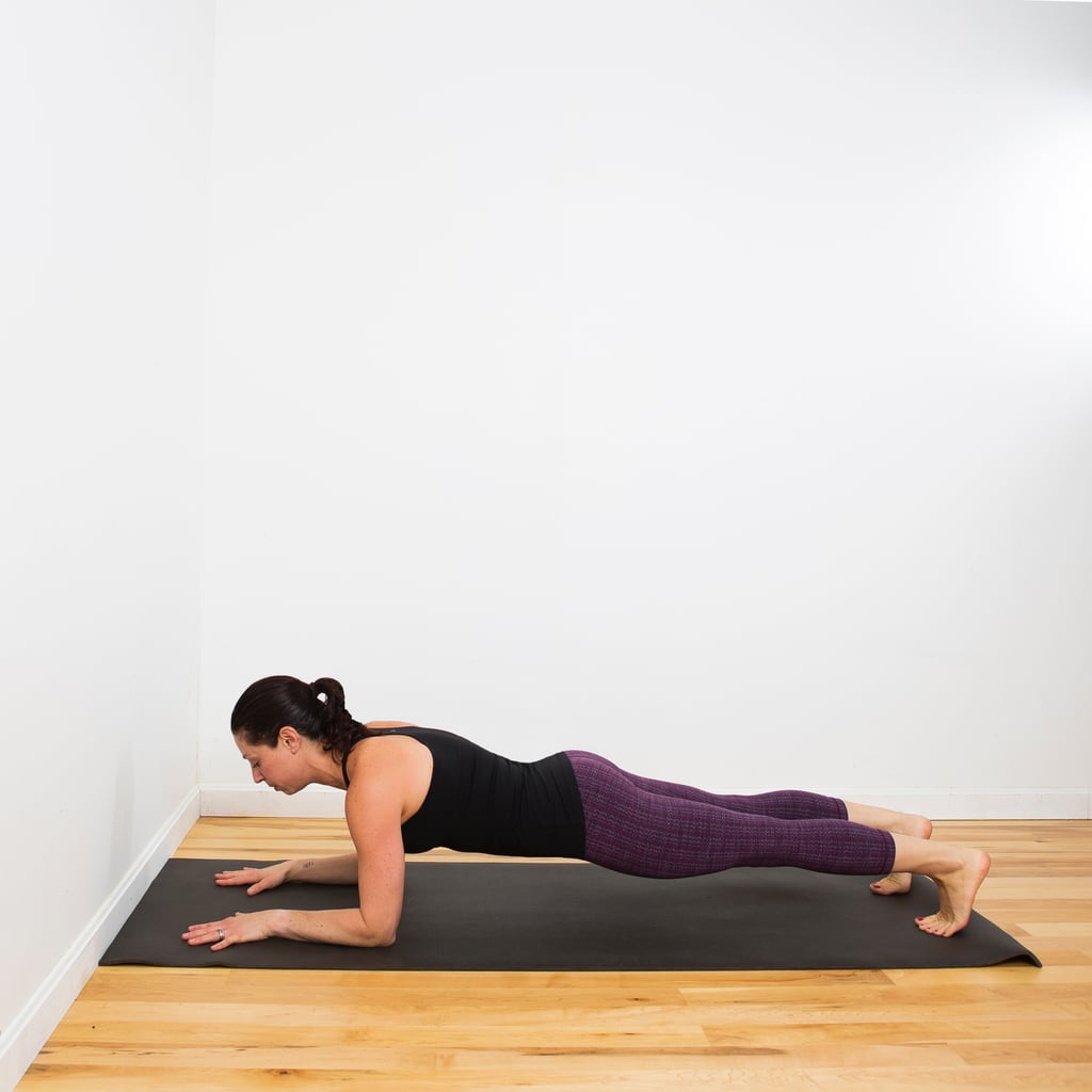 dolphin plank yoga pose popsugar weight variations previous fitness