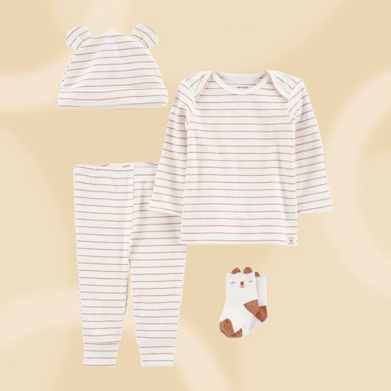 4-Piece Little Bear Outfit Set