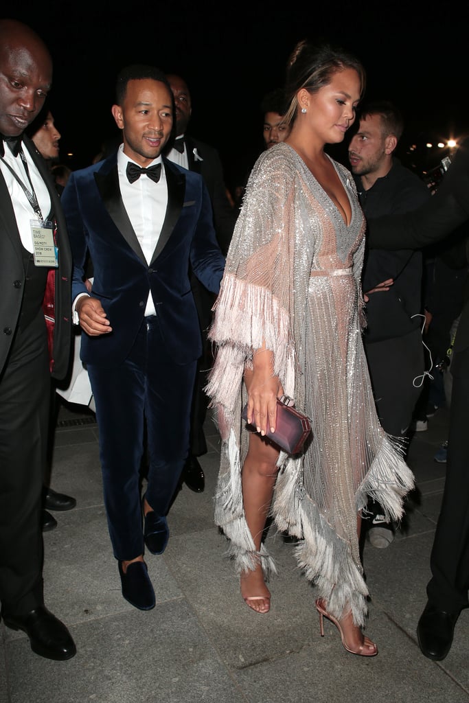 Chrissy Teigen and John Legend PDA After GQ Awards 2018