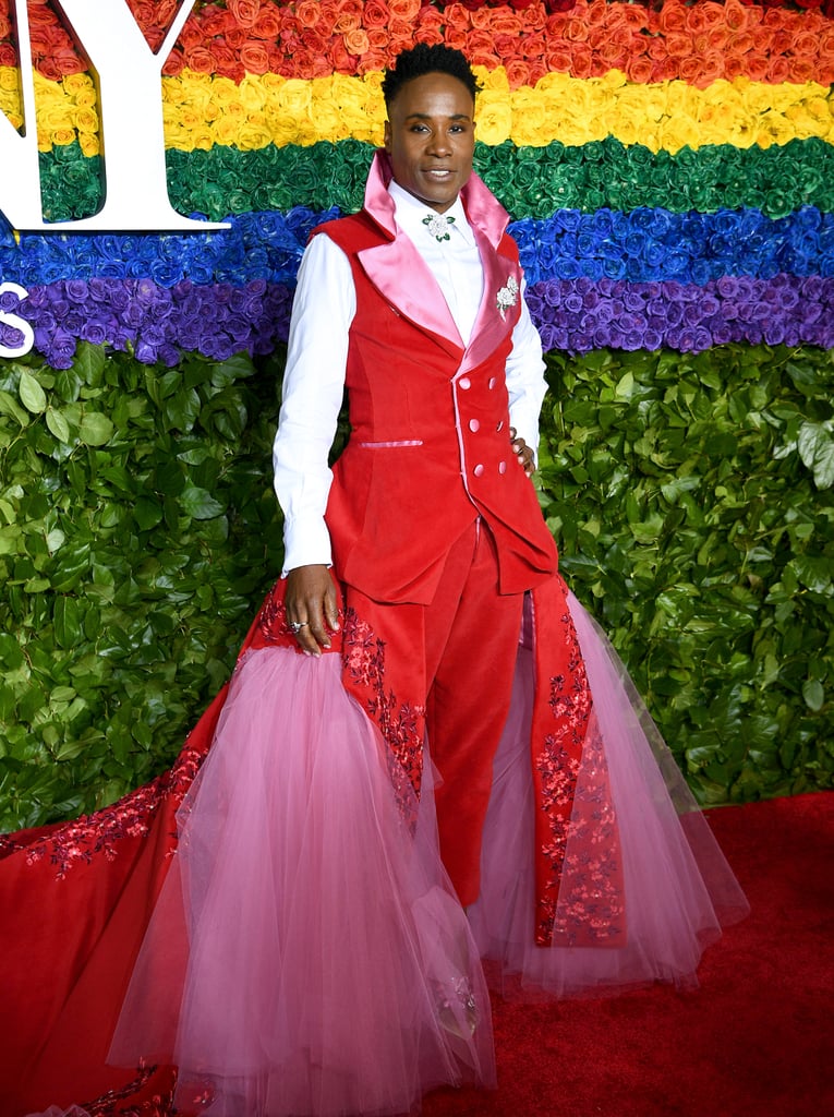 Billy Porter Wears Kinky Boots Curtain at Tony Awards 2019