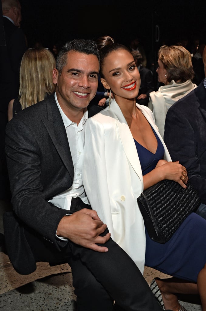 Jessica Alba Cash Warren NYFW Date Night September 2015