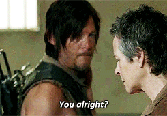 When Daryl Checks In and Makes Sure Everything's Cool