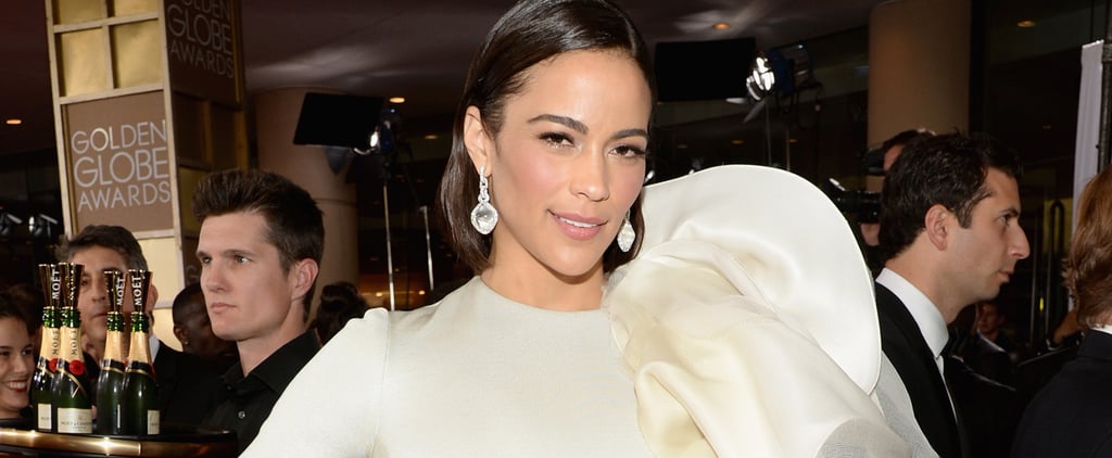 Paula Patton Dress on Golden Globes 2014 Red Carpet